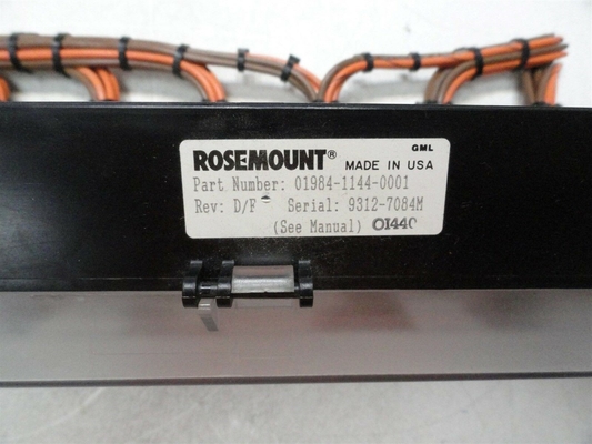 01984-1144-0001 EMERSON CARTE DE CIRCUIT DE COMMANDE RS3 POUR BUS DE DISTRIBUTION D'ALIMENTATION CC