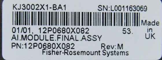 KJ3002X1-BA1 Emerson tout nouveau Servo moteur industriel original