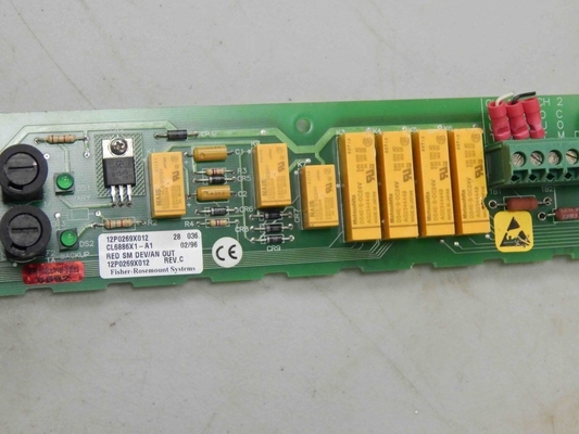 EMERSON CL6886X1-A1 12P0269X012 PANNEAU DE TERMINAUX ANALOGIQUES, NEUF ET ORIGINAL.
