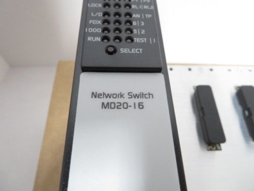 VE6042S4C1 MD20-16 12P4456X KJ1611X1-CB1  500 mA, 24V DC, 16-port switch all 100 Mbps ports, new original.