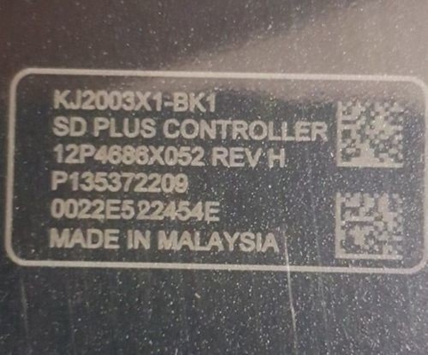 KJ2003X1-BK1 SD Plus Controller -40-70DEG C 1.4AMP MAX 5VDC 1.25 Pounds