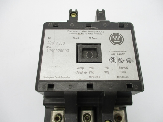 Taille du démarreur 90A Front Connected Three Pole Open de moteur électrique d'A201K3CB 5277C15G07
