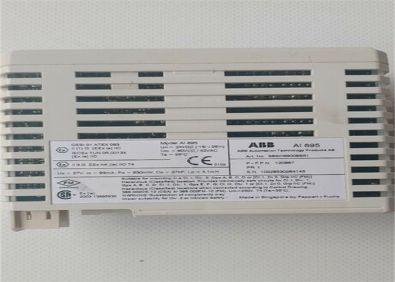 Module d'entrée analogique d'ABB AI895 3BSC690086R1 1X8 ch avec la sécurité intrinsèque et le CERF