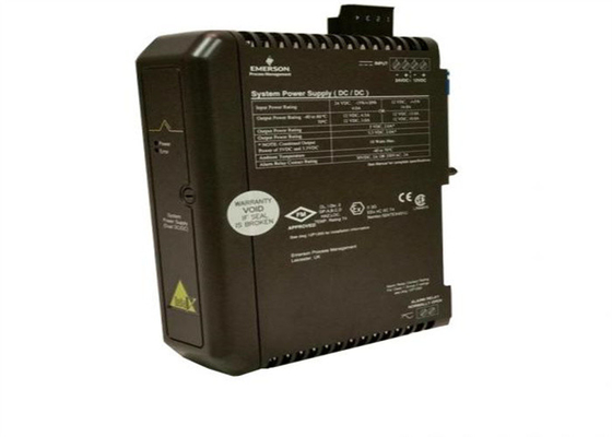 KJ1501X1-BC1 12P2186X032 VE5008 | EMERSON Delta V System Module d'alimentation double CC redondant