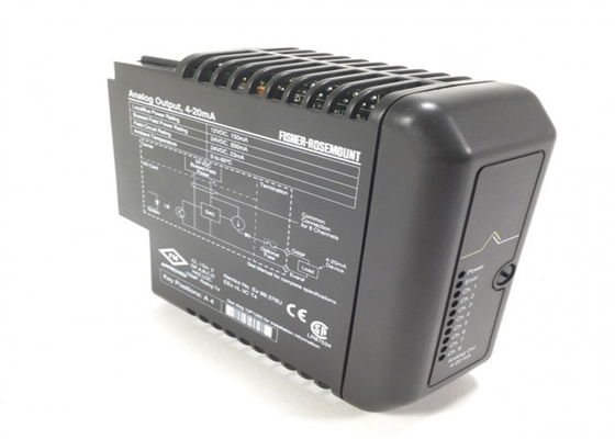 Le module de sortie analogique de l'EMERSON DELTAV KJ3002X1-BB1 12P0683X072 est de 4 à 20mA