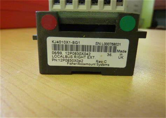 Emerson DeltaV KJ4010X1-BG1 12P0830X042 Module d'alimentation redondante d'extension droite de bus local