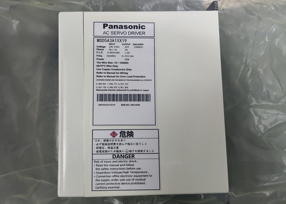 Panasonic 2500P AC Drive MSD5A3A1XX19 Motor Drive 50W Servo Amplificateur de puissance