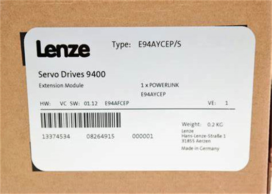 Lenze E94AYCEP SERVODRIVE 9400 MODULES D'EXTENSION ETH POWERLINK MODULE MN/CN