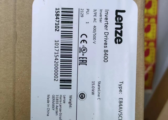 E84AVSCE1534VB0 Convertisseur de fréquence Lenze VFD série 15.0KW 8400