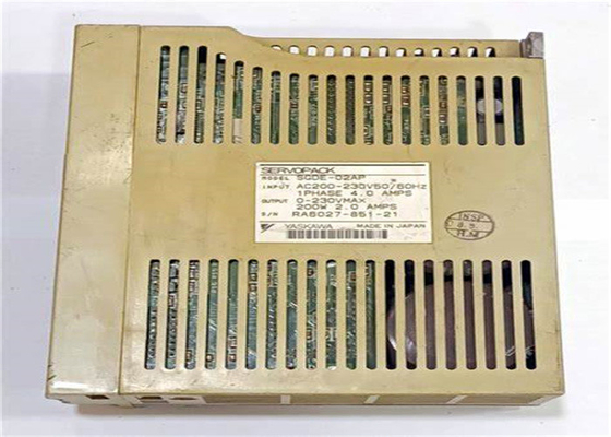 SGD-02AP Yaskawa Servo Drive 200 W Capacité nominale avec une garantie d'un an