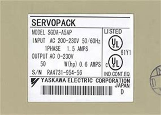 Tout neuf, boîte originale, Yaskawa SGDA-A5AP, entraîneurs industriels
