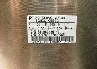 SGMCS 05B3C11 Ac Induction Servo Motor , Integrated Servo Motor 105W 5Nm Output