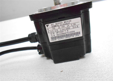 3000 1 / Min Industrial Servo Motor / CNC Router Servo Motor 0.91A SGMPH-01AAA41