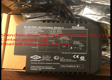 Emerson KJ3201X1-BA1 	Redundant Power Supply Module DI, 8-Channel, 24 VDC, Dry Contact Series 2 Card
