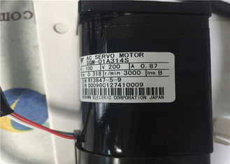 Industrial Servo Motor Yaskawa Servo Motor  SGM-01A314 100W  0.87A  Straight with keyway