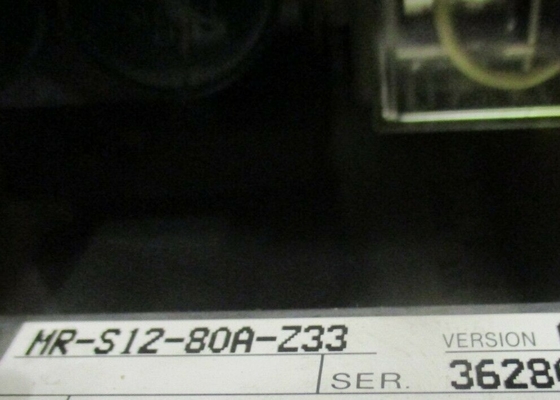 Mitsubishi MR-S12-80A-Z33 SERVO DRIVE SERVO AMP AC SERVO DRIVE 2 AXIS OPTION CARTE