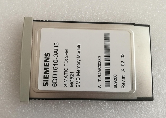 SIEMENS 6DD1610-0AH3 Carte mémoire 2MB Mc521 Df Cs Fa Produits de support PLC IPC