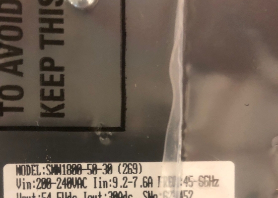 SMW1800 tout neuf et original 3-6 jours ouvrables de livraison