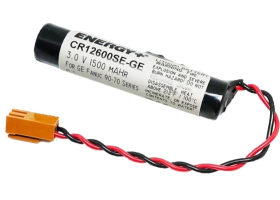 IC697ACC701 Pile au lithium GE 3VDC 1,4Ah Connecteur PLC Cylindrique
