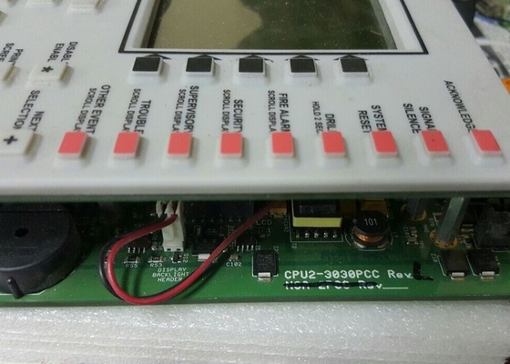 Ligne du panneau de commande 1-10 d'alarme d'incendie de CPU-3030D circuits Honeywell