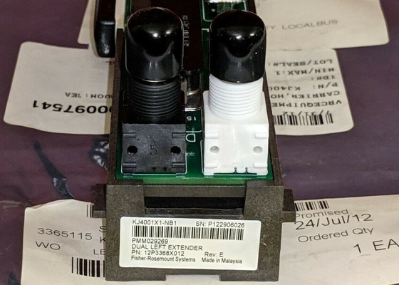 Supplément gauche 8 ampère 12,6 volts continu Localbus de supplément de câble d'EMERSON KJ4001X1-NB1 double
