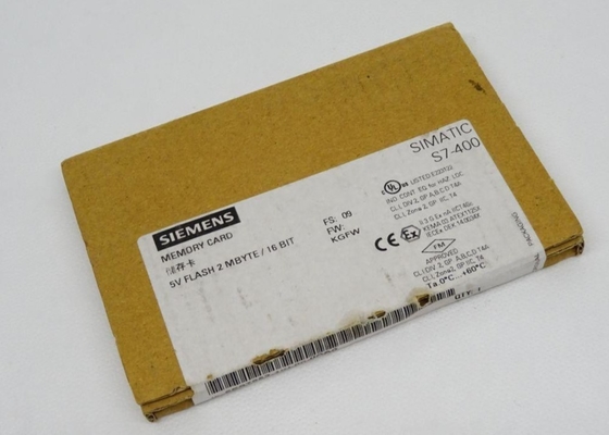 La carte mémoire Siemens 6ES7952-1KL00-0AA0 5V Flash EPROM 2 Mbyte 16 Bit Pour le S7-400
