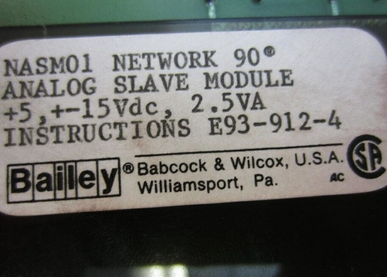 ABB NASM01 a entré le filet analogue 90 de module de Module Hi Level d'esclave de module