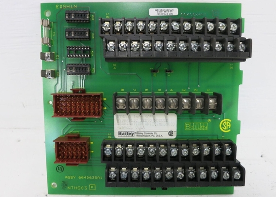 Unité de terminaison ABB NTHS03 IM, 24 VCC, connecteur Faston, quatre prises Dipshunt