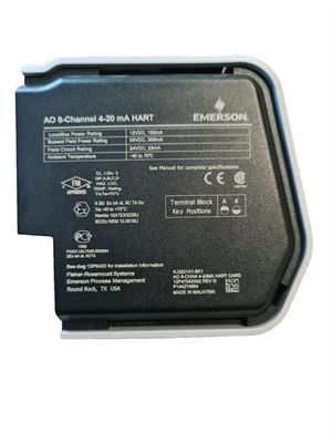 Module CE4005S2B4 Système Emerson DeltaV Carte de contrôle d'automatisation industrielle haute fiabilité.