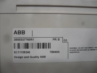 Entrée-sortie du modem S800 de groupe du module ABB 3BSE037760R1 TB840A Modulebus de New Digital, RP : B