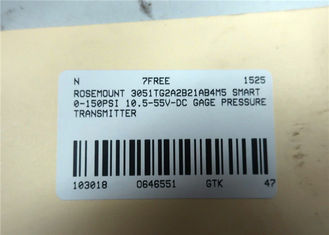 Rosemount 3051TG In-Line Pressure Transmitter 3051TG2A2B21AB4M5I5 -14.7 to 150PSI