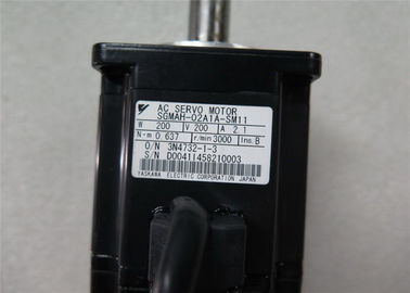Moteur servo industriel servo SGMAH-02A1A-SM11 du moteur 2.1A 200W de Yaskawa