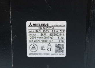 MITSUBISHI New Indutrial AC Servo Motor HG-SR202BJ 2KW Motors 3AC 9.6A 150V in Stock