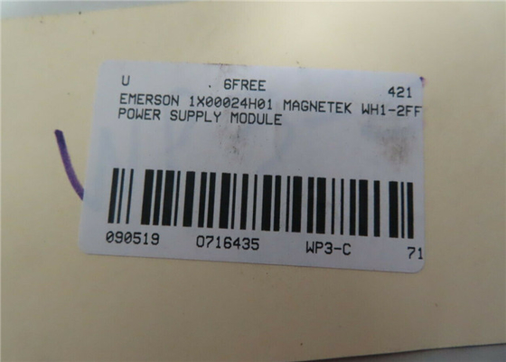 Module d'entrée analogique du module d'entrée de PLC d'Emerson Westinghouse 1X00024H01