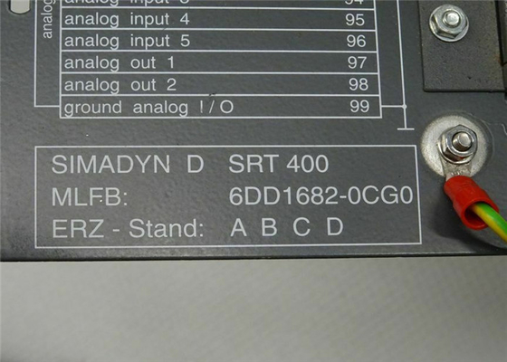 Support SRT400 de 6DD1682-0CG0 Siemens SIMADYN D avec l'alimentation d'énergie 115/AC 230 V pour des CB de T400 et de COMMBOARD 2 fentes libres