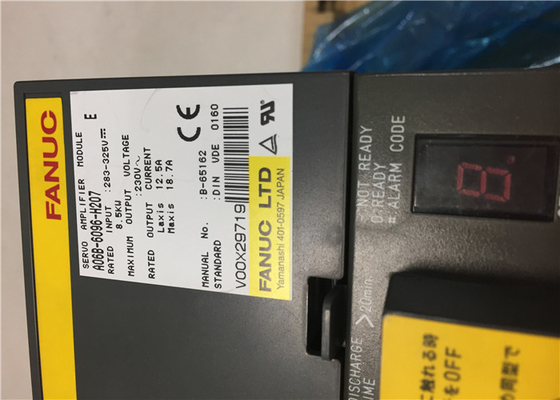 L'amplificateur servo d'A06B-6096-H207 Fanuc conduit 2 l'AXE 12.5/18.7AMP 230V 8.5KW