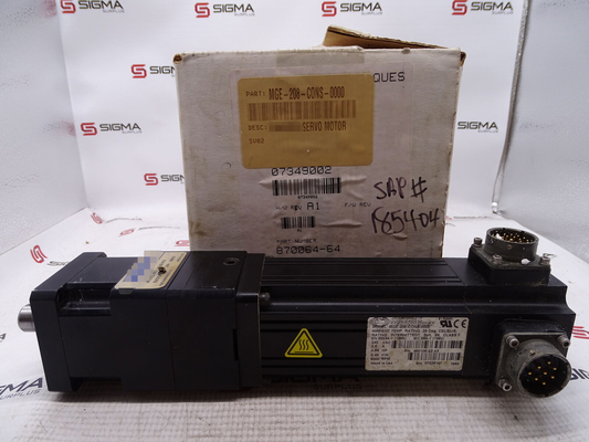 MGE-208-CONS-0000 EMERSON MG Servo moteur 230VAC 2 cadre anglais