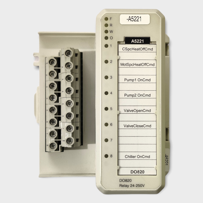 Les canaux de sortie ABB 3BSE013258R1 ont une sortie numérique 8,DO815 24V 8 ch.
