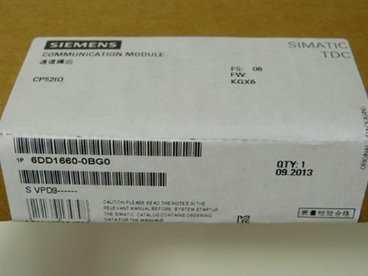 Siemens 6DD1660-0BG0 SIMATIC TDC Module de communication CP 52IO Module d'interface