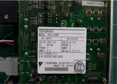 0.2kw Input 100-115v Ac Servo Motor Drive , Yaskawa Servopack Sgdj-02bp