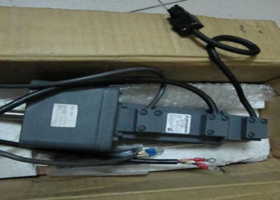 Mitsubishi 100W AC SERVO MOTOR HA-FF13BG1 with Gear GR-S-10 Ratio 1/30 New