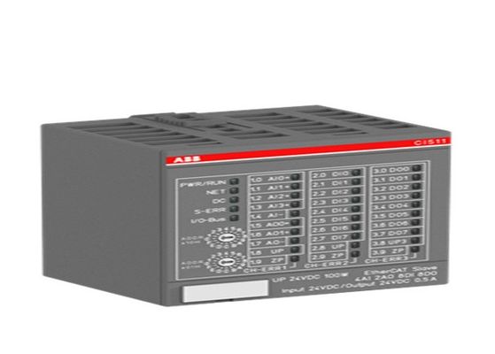 CI511-ETHCAT 1SAP220900R0001 PLC S500 Bus Module 8DI 8DO 4AI 2AO 24VDC