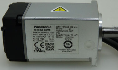 PANASONIC  AC SERVO MOTOR  0.1kW 250Hz   3000 r/min MHMF012L1U2M