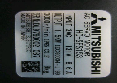 MITSUBISHI Industrial Servo Motor HC-SFS153 1-500W Output Power 1 Year Warranty