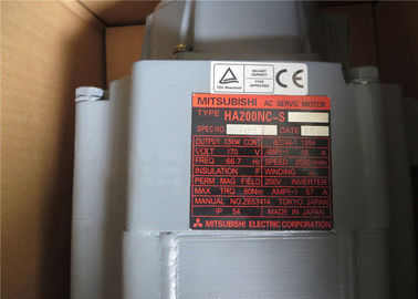 Original servo industriel du kilowatt 170 V 2000 t/mn de Mitsubishi HA200C 3,5 de moteur à C.A. NOUVEL