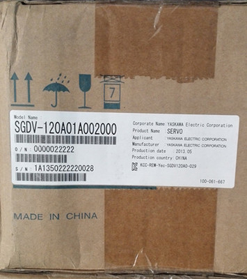 YASKAWA SGDV-120A01A002000 SERVO DRIVE S5 AMP 1.5KW 200V A/P VN
