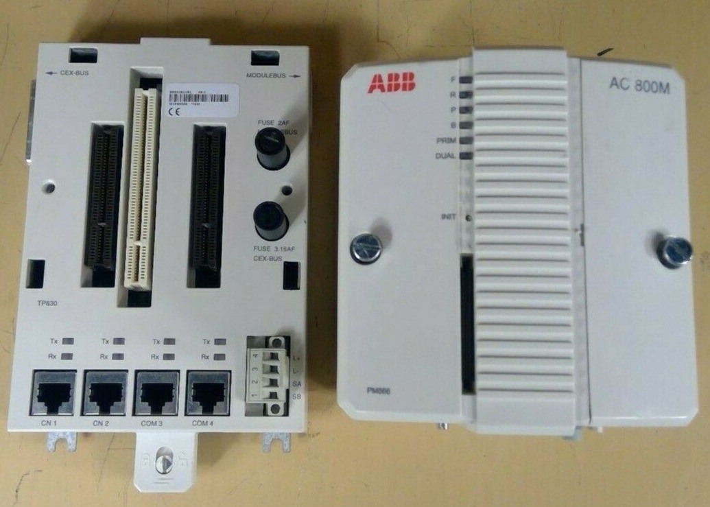 ABB de 3BSE050198R1 PM866K01 Unité de traitement 133MHz et 64MB. 24 V CC, 4A. 0,09 ms. nouveau original.