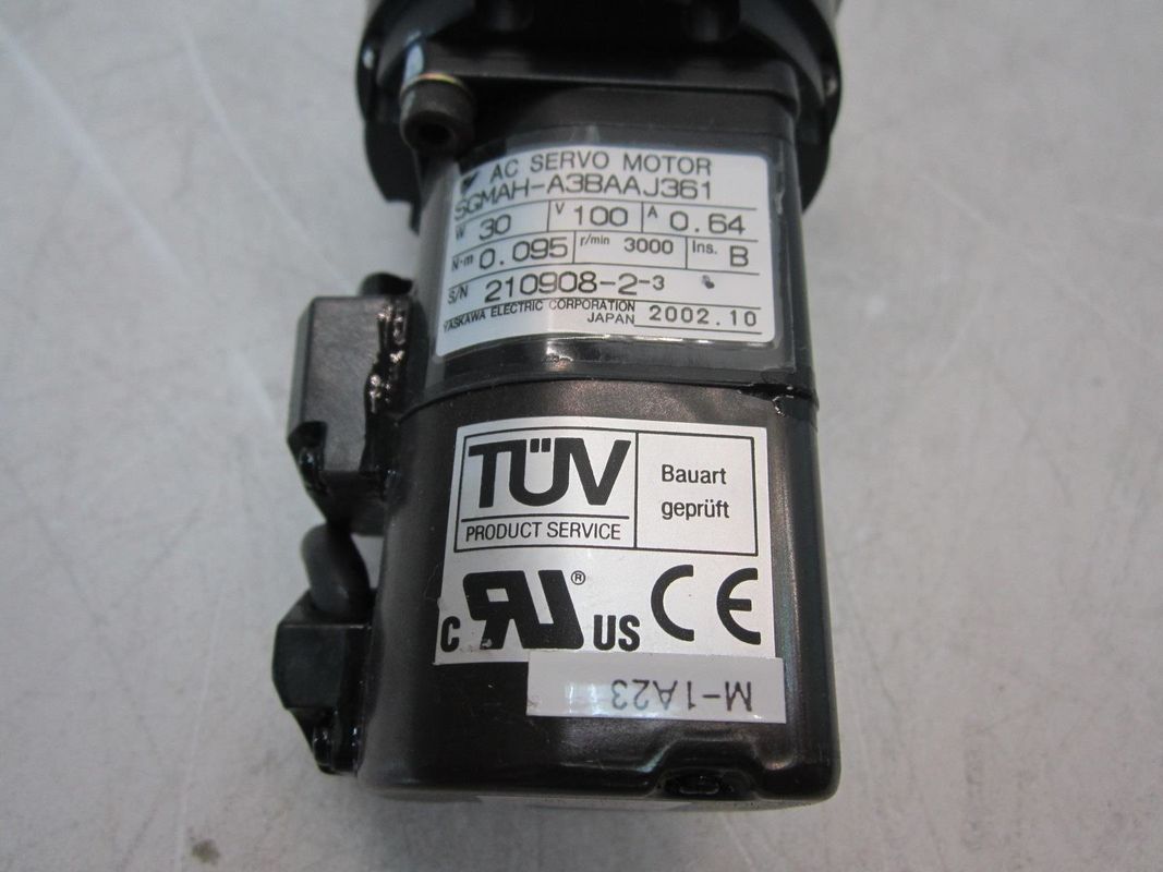 MOTEUR SERVO 100a 3000r/m SGMAH-A3BAAJ361 de série de YASKAWA ELECTRIC CORP. SGMAH