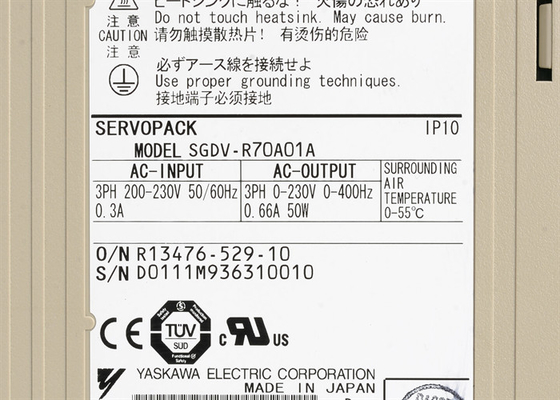 Yaskawa SGDV-R70A01A AC Servo Amplifier 220V New Original Box