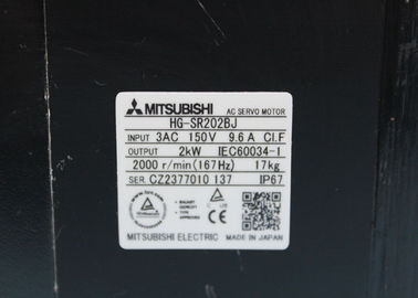MITSUBISHI New Indutrial AC Servo Motor HG-SR202BJ 2KW Motors 3AC 9.6A 150V in Stock